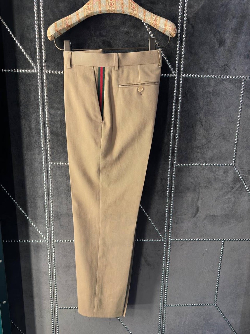 GUCCI Trousers front view - Men's luxury Clothes