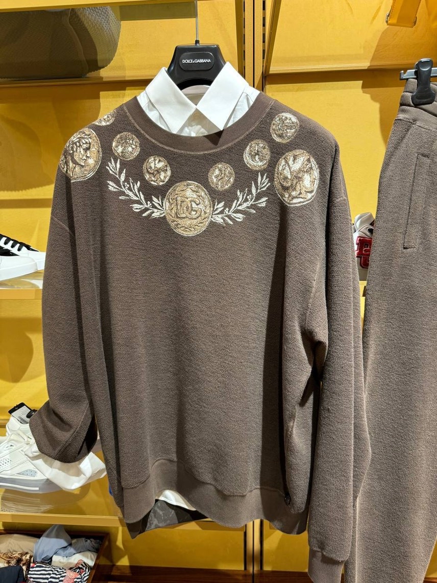 DOLCE & GABBANA Activewear side view - Men's luxury Clothes