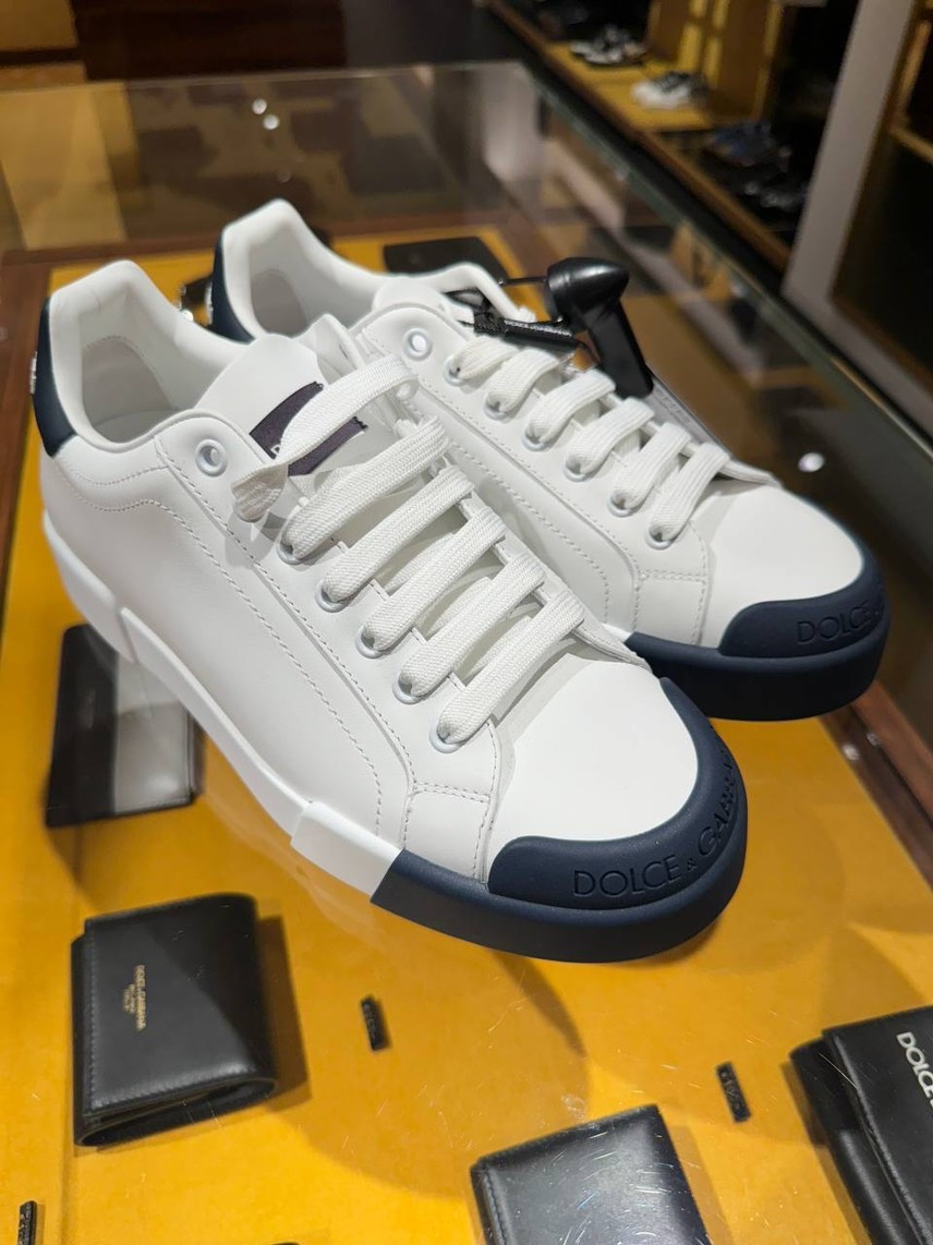 DOLCE & GABBANA Sneakers front view - Men's luxury Shoes