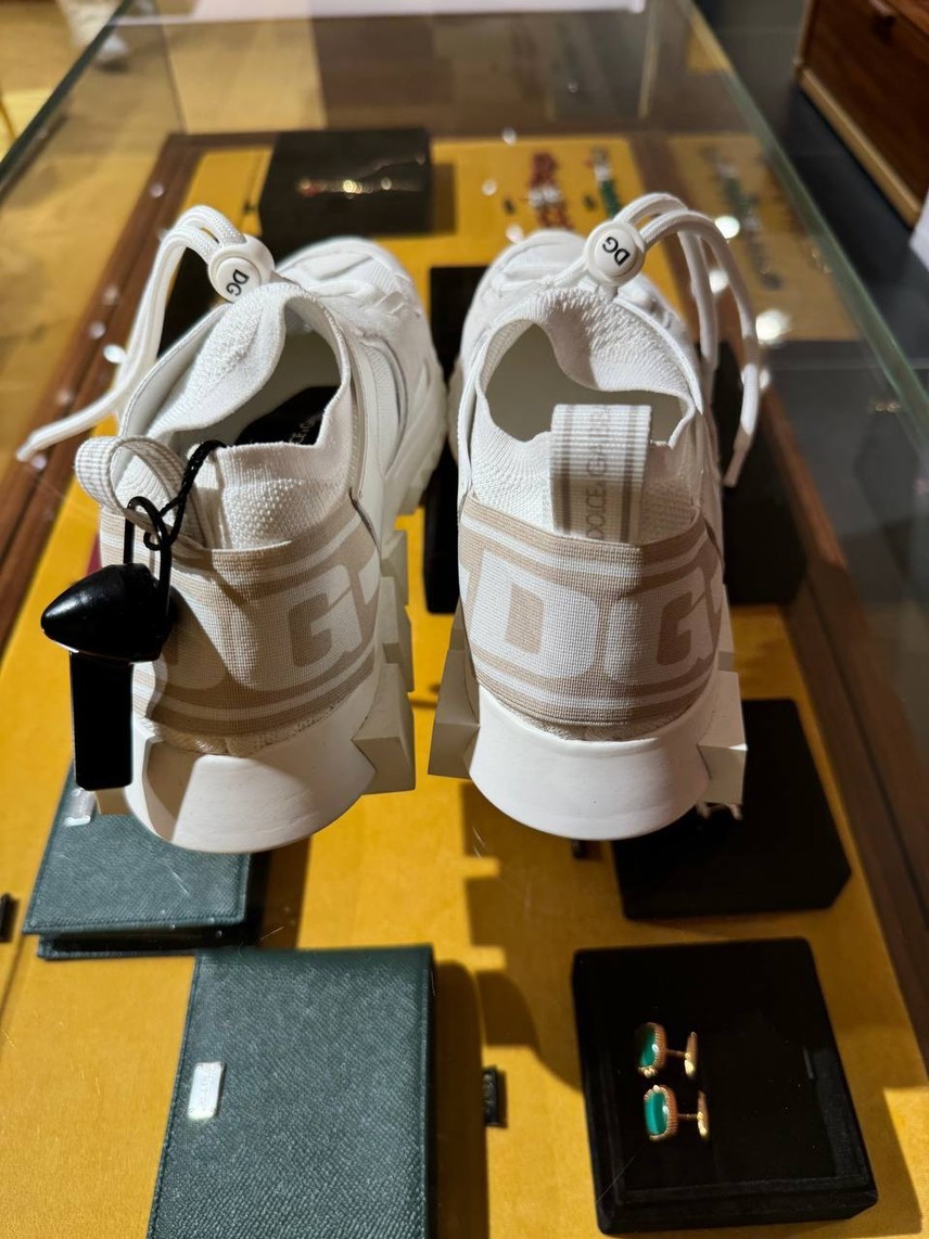 DOLCE & GABBANA Sneakers side view - Men's luxury Shoes