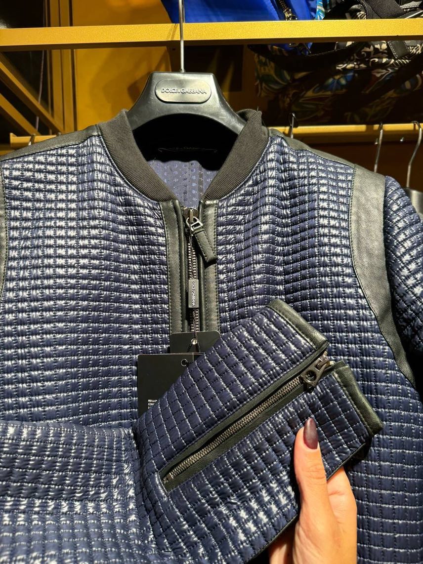 DOLCE & GABBANA Jackets side view - Men's luxury Clothes