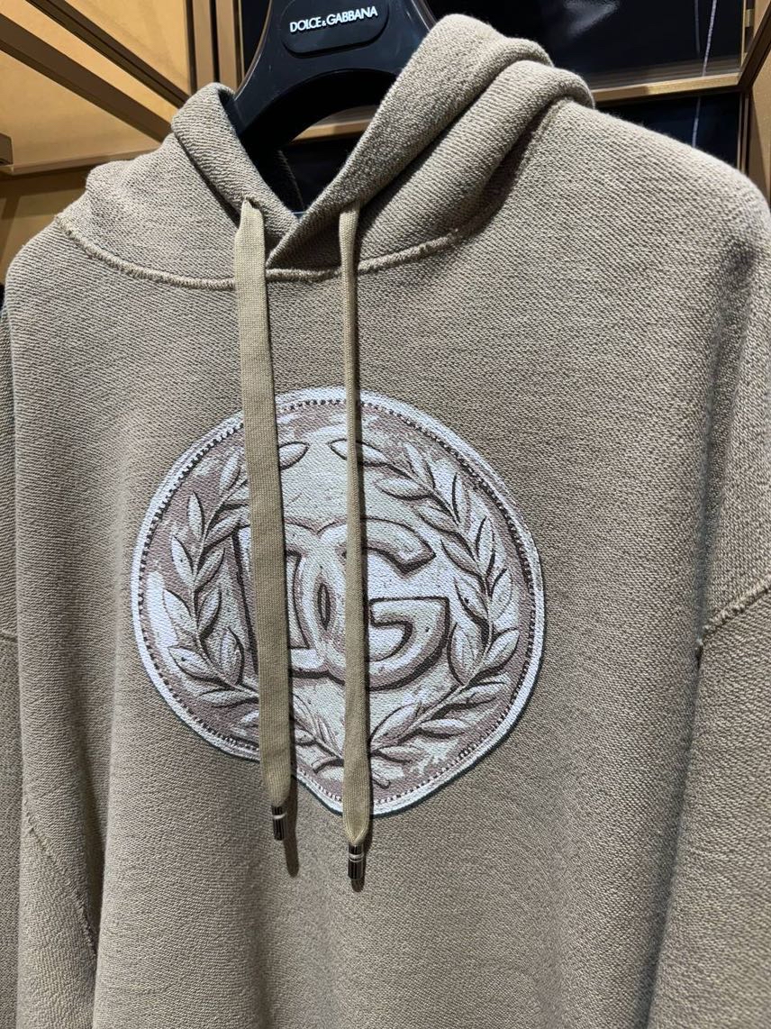DOLCE & GABBANA Hoodies side view - Men's luxury Clothes