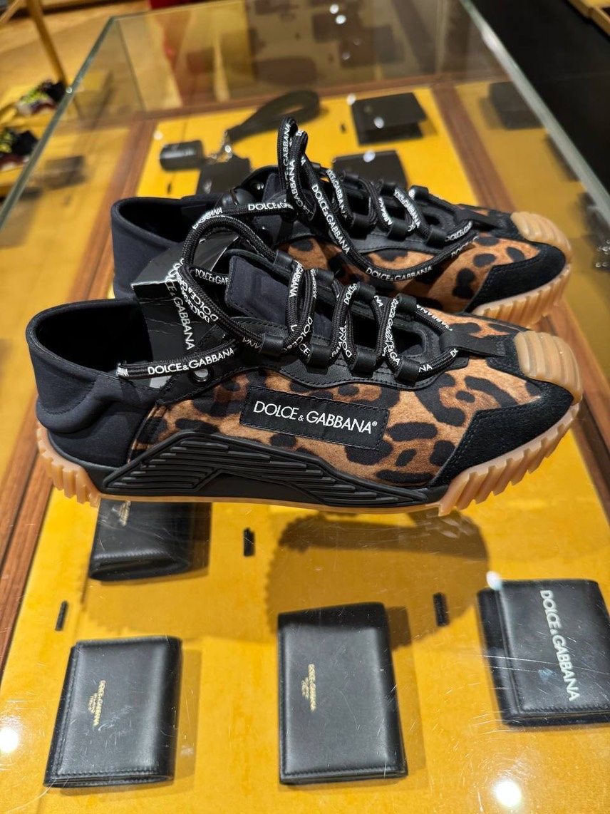 DOLCE & GABBANA Sneakers front view - Men's luxury Shoes