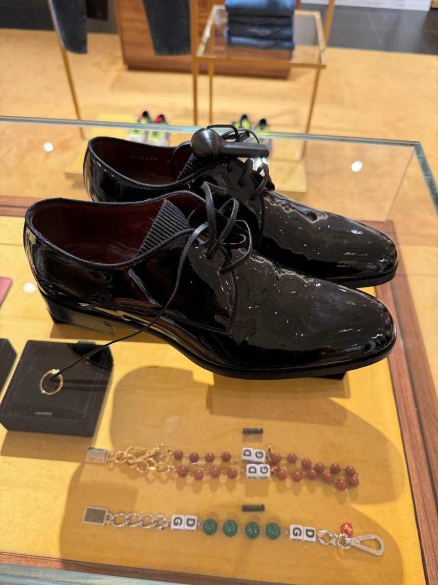 DOLCE & GABBANA Lace-up shoes front view - Men's luxury Shoes