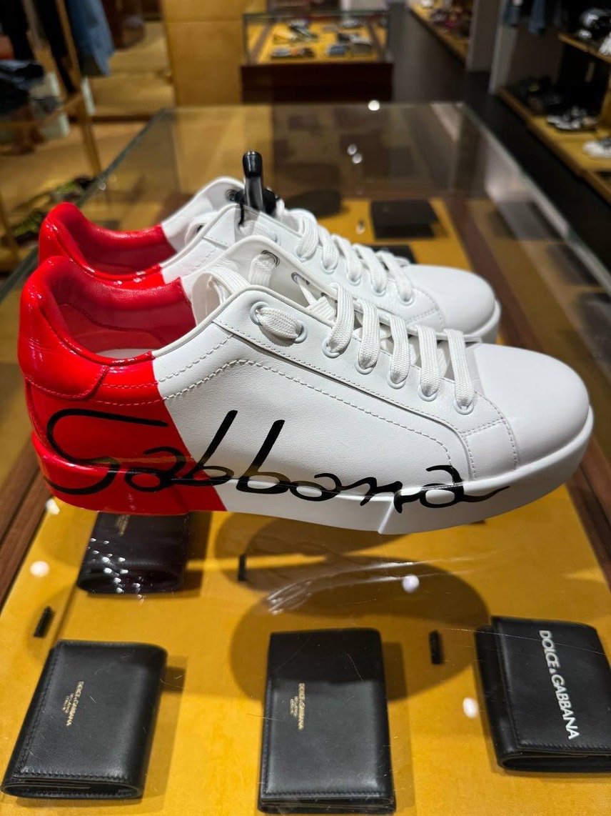 DOLCE & GABBANA Sneakers front view - Men's luxury Shoes