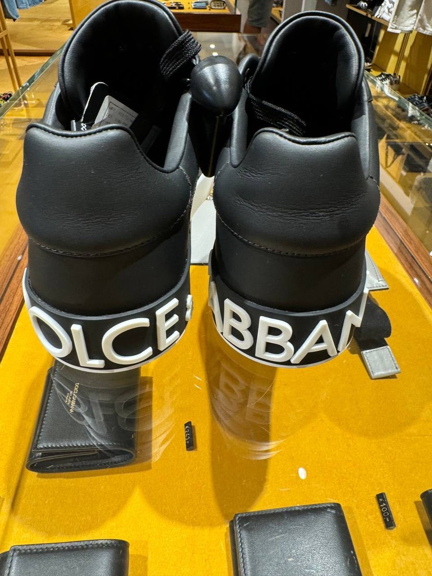 DOLCE & GABBANA Sneakers side view - Men's luxury Shoes