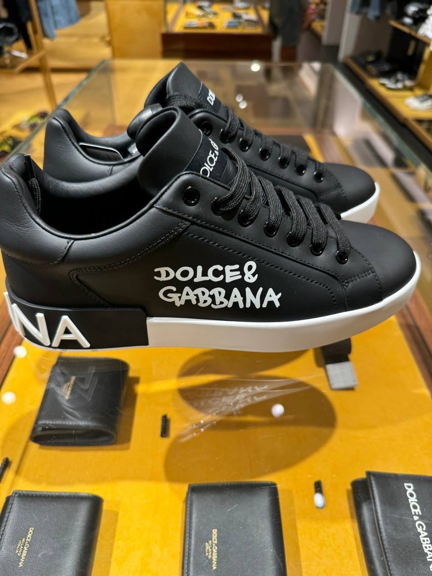 DOLCE & GABBANA Sneakers front view - Men's luxury Shoes