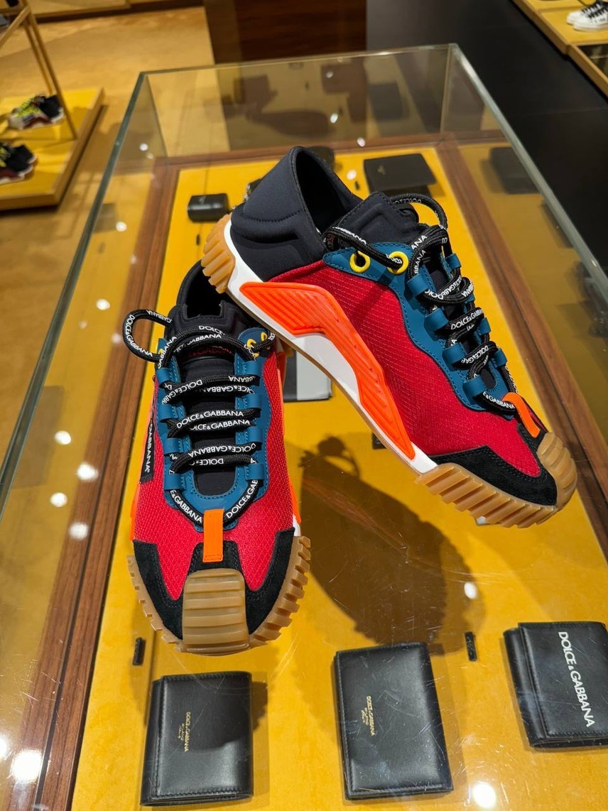 DOLCE & GABBANA Sneakers front view - Men's luxury Shoes