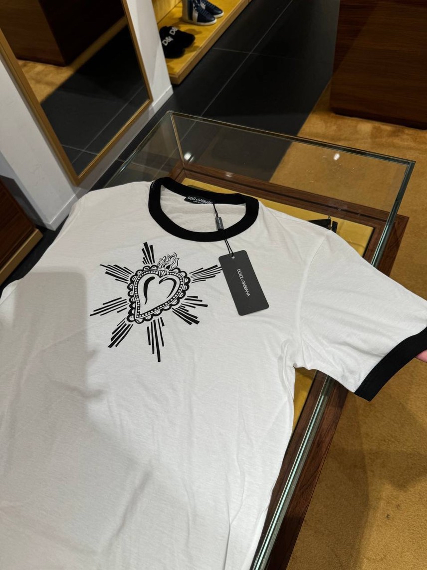 DOLCE & GABBANA T-shirt and Polo side view - Men's luxury Clothes