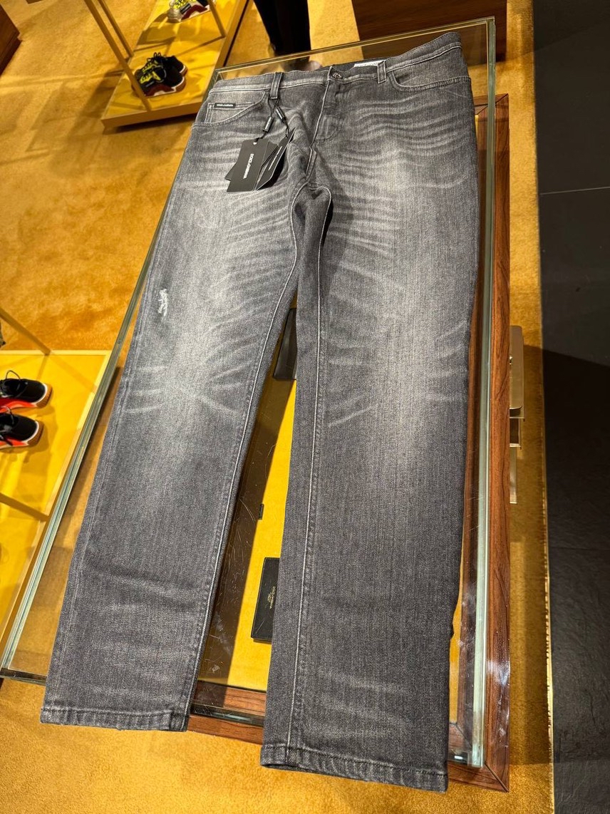 DOLCE & GABBANA Denim front view - Men's luxury Clothes