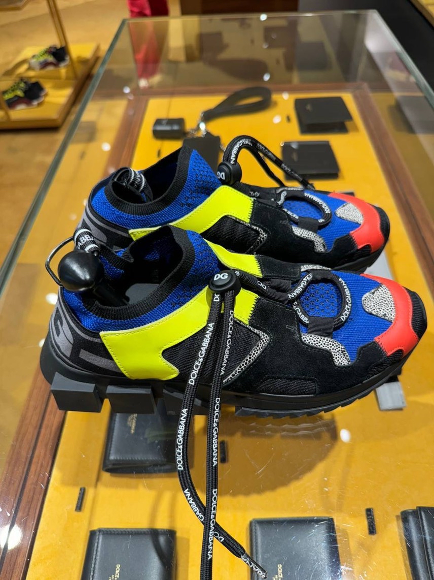 DOLCE & GABBANA Sneakers front view - Men's luxury Shoes