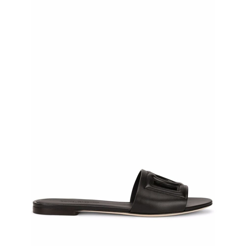 DOLCE & GABBANA Slides side view - Women's luxury Shoes