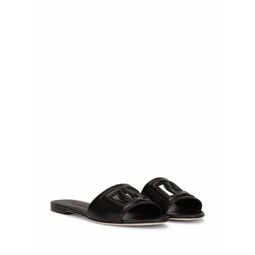 DOLCE & GABBANA Slides side view - Women's luxury Shoes