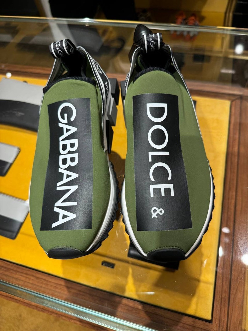 DOLCE & GABBANA Sneakers side view - Men's luxury Shoes