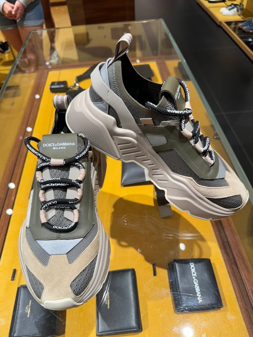 DOLCE & GABBANA Sneakers front view - Men's luxury Shoes