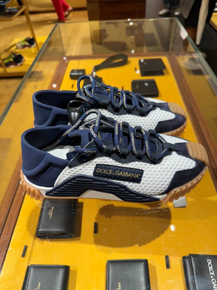 DOLCE & GABBANA Sneakers front view - Men's luxury Shoes