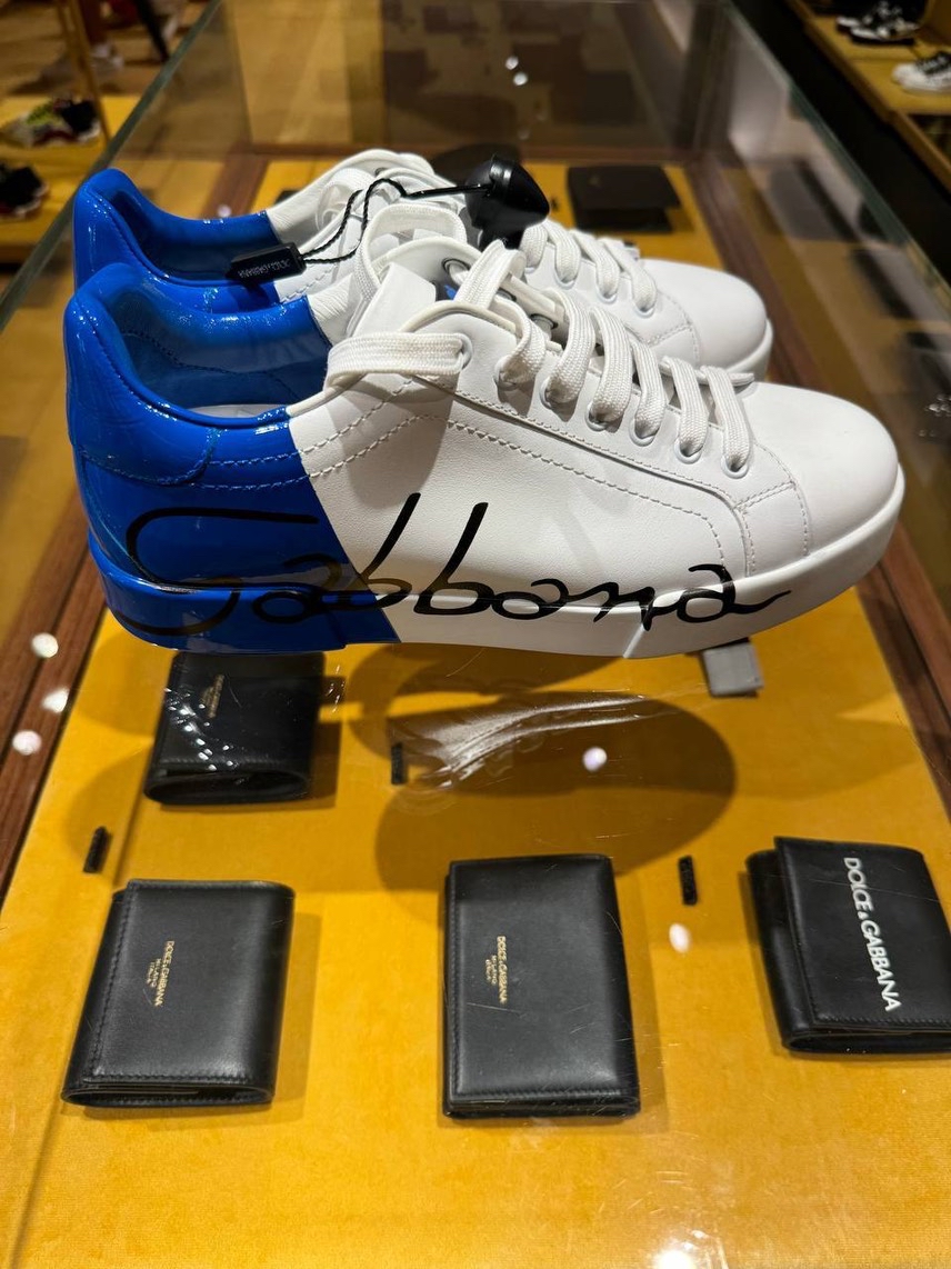 DOLCE & GABBANA Sneakers front view - Men's luxury Shoes