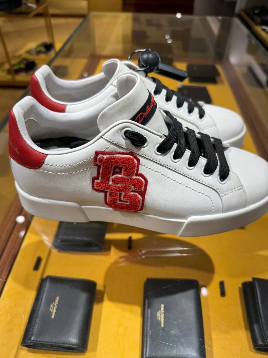DOLCE & GABBANA Sneakers front view - Men's luxury Shoes