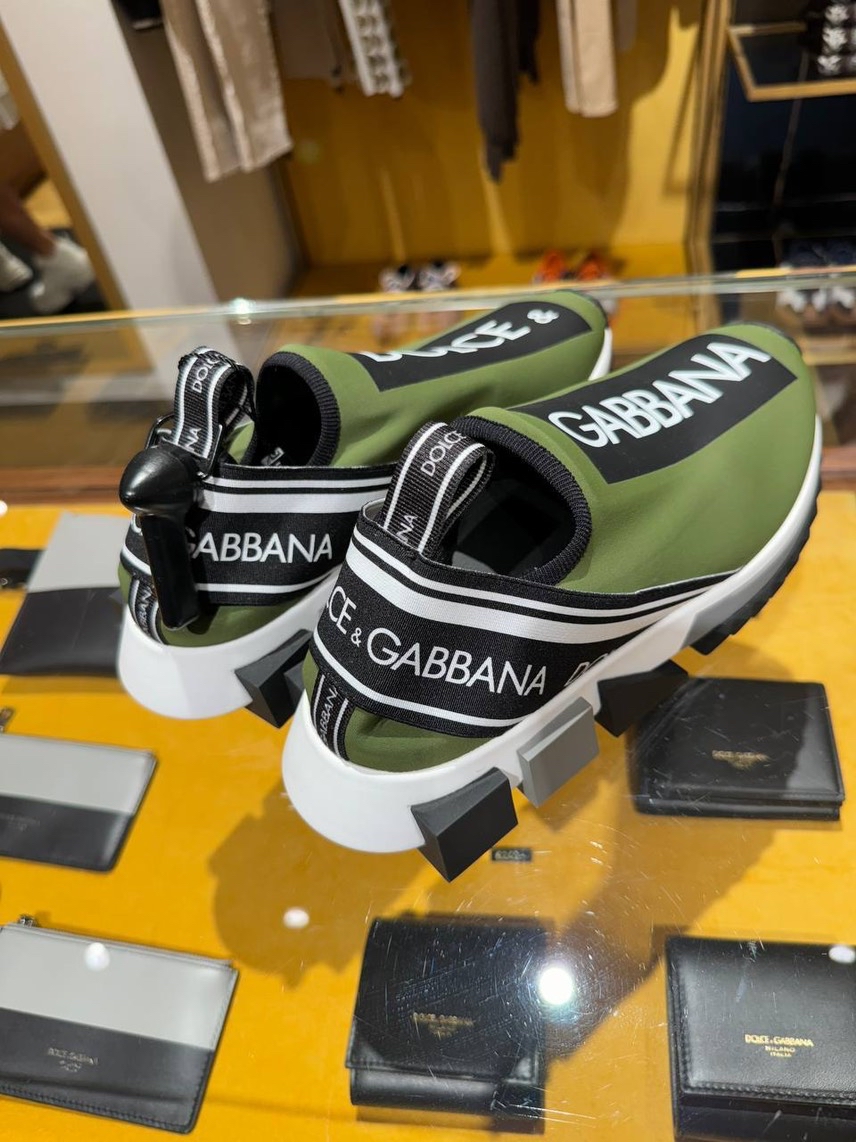 DOLCE & GABBANA Sneakers side view - Men's luxury Shoes