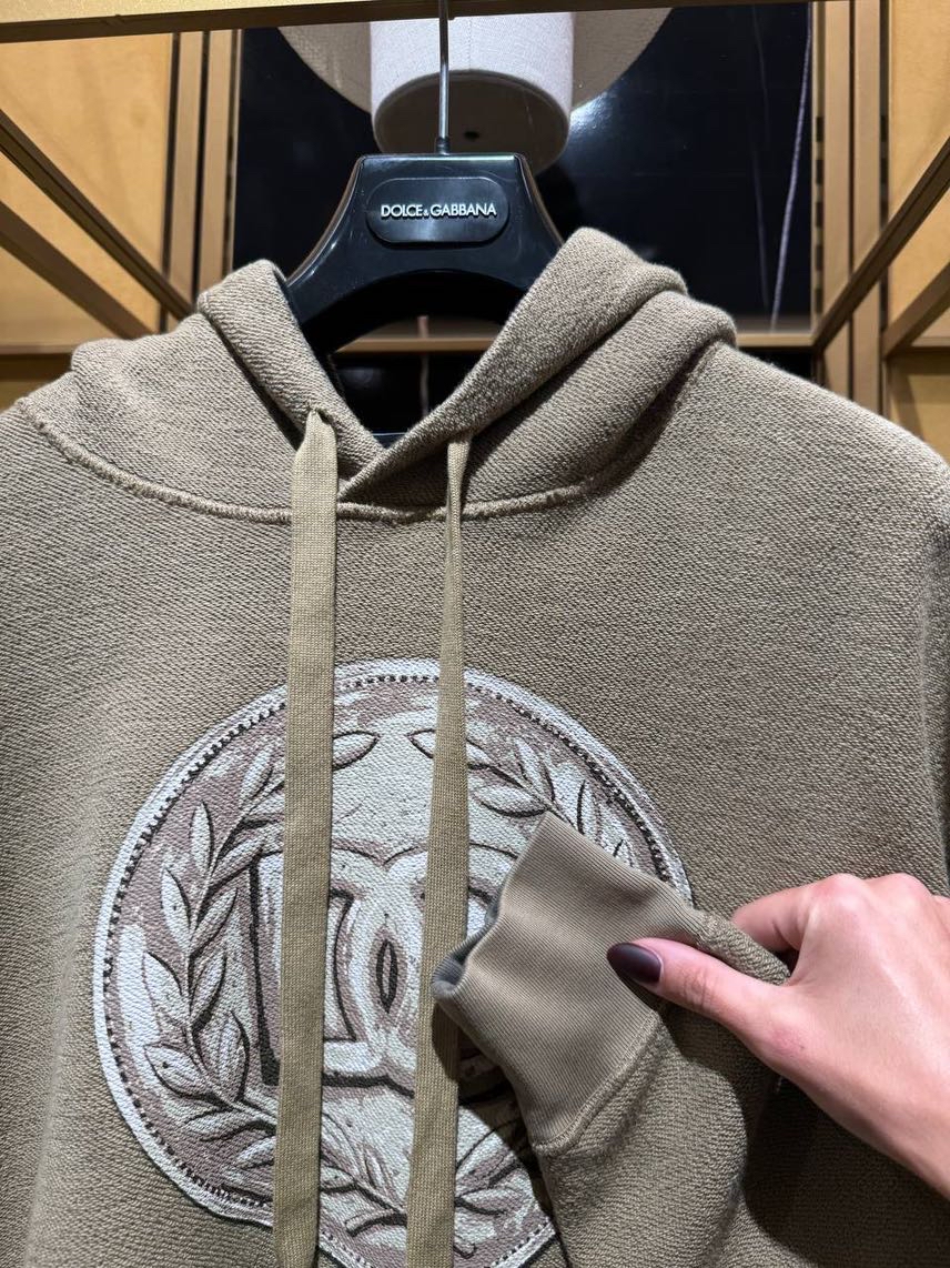 DOLCE & GABBANA Hoodies side view - Men's luxury Clothes