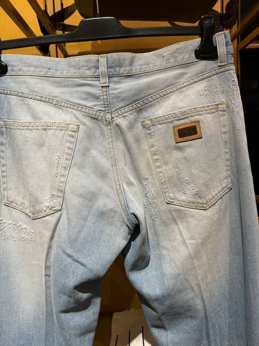 DOLCE & GABBANA Denim side view - Men's luxury Clothes