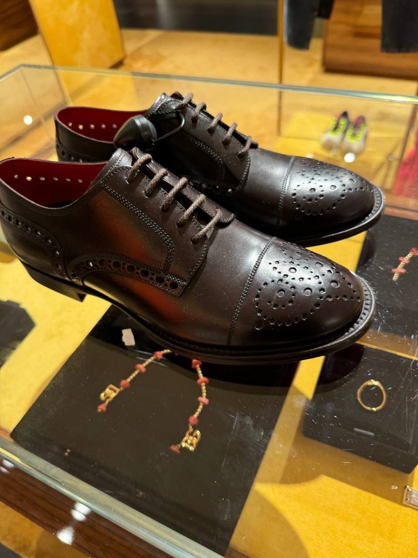 DOLCE & GABBANA Lace-up shoes front view - Men's luxury Shoes