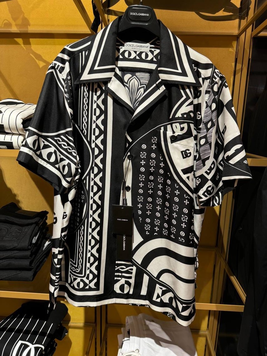 DOLCE & GABBANA Shirts front view - Men's luxury Clothes