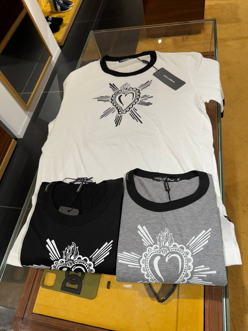 DOLCE & GABBANA T-shirt and Polo front view - Men's luxury Clothes