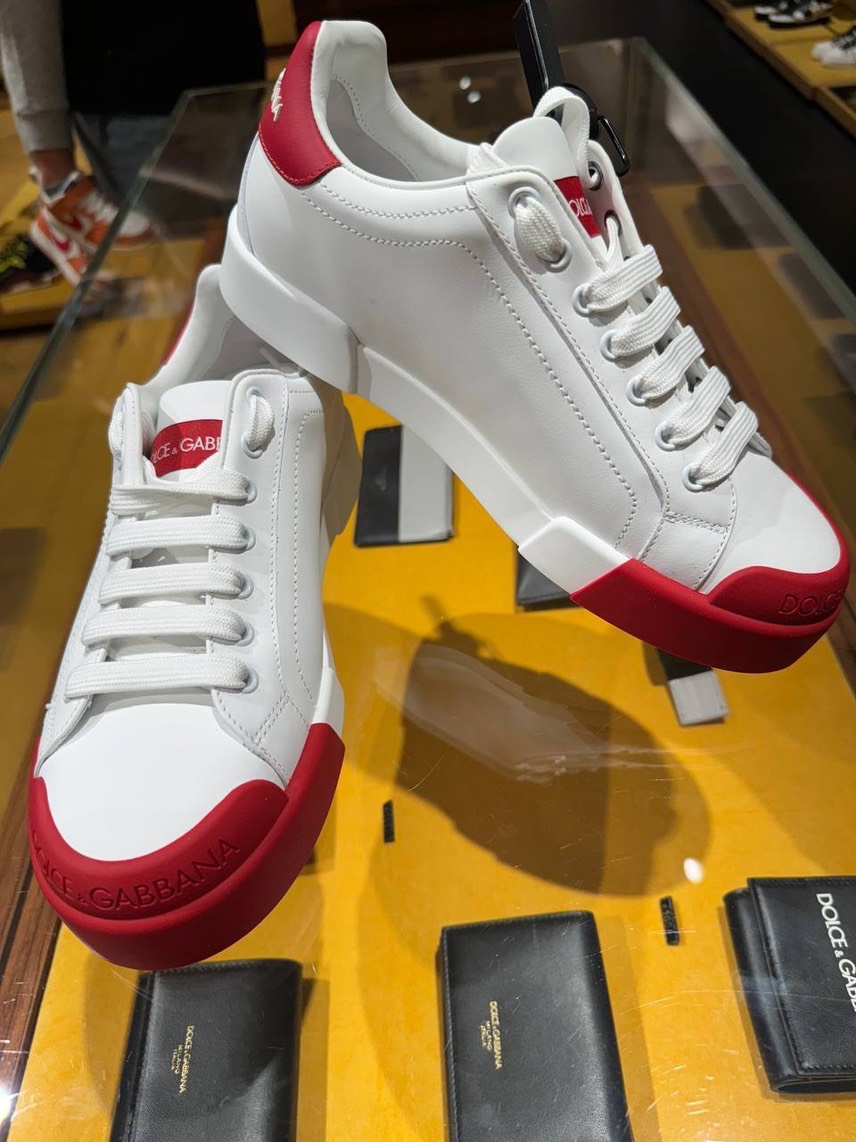 DOLCE & GABBANA Sneakers front view - Men's luxury Shoes