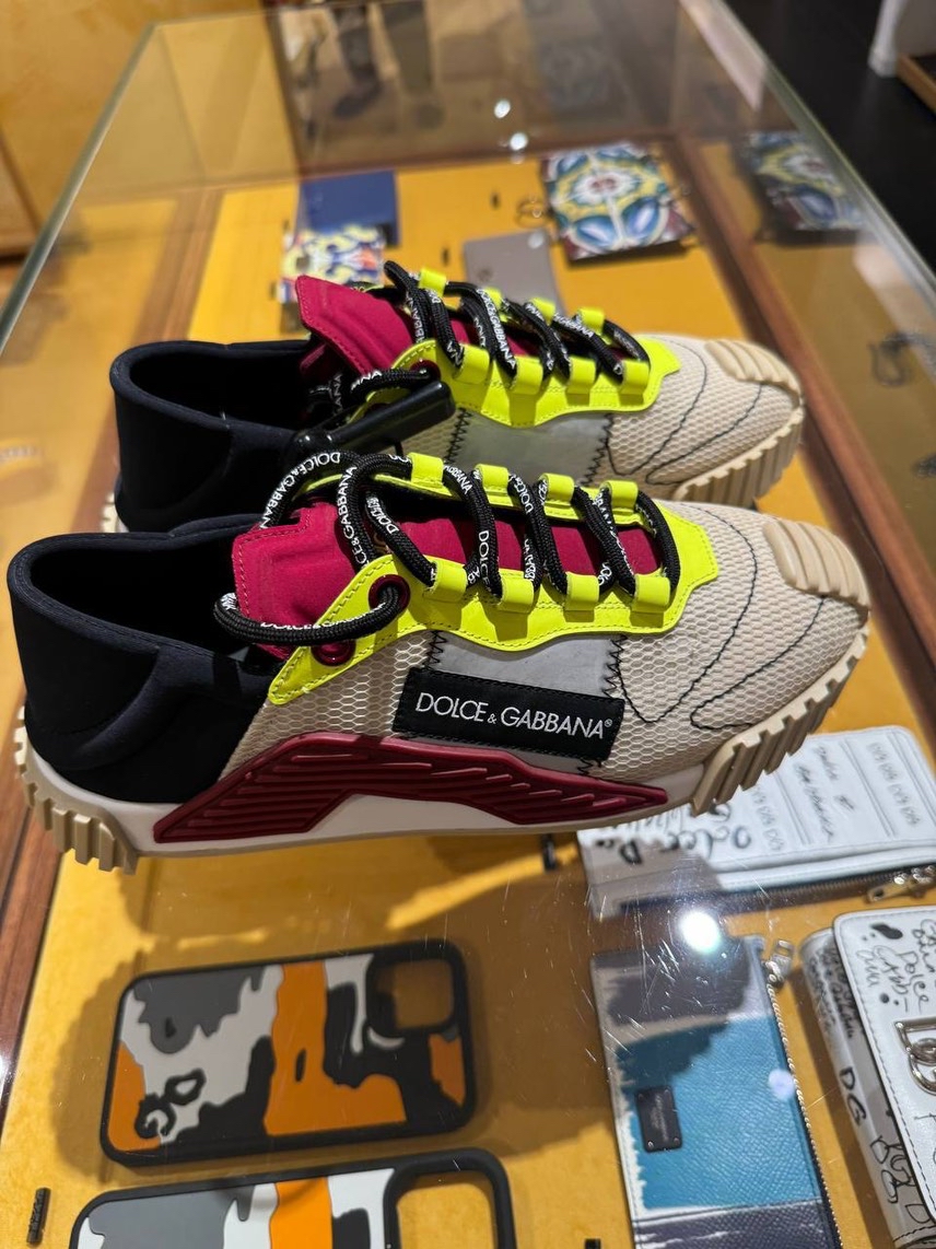 DOLCE & GABBANA Sneakers front view - Men's luxury Shoes