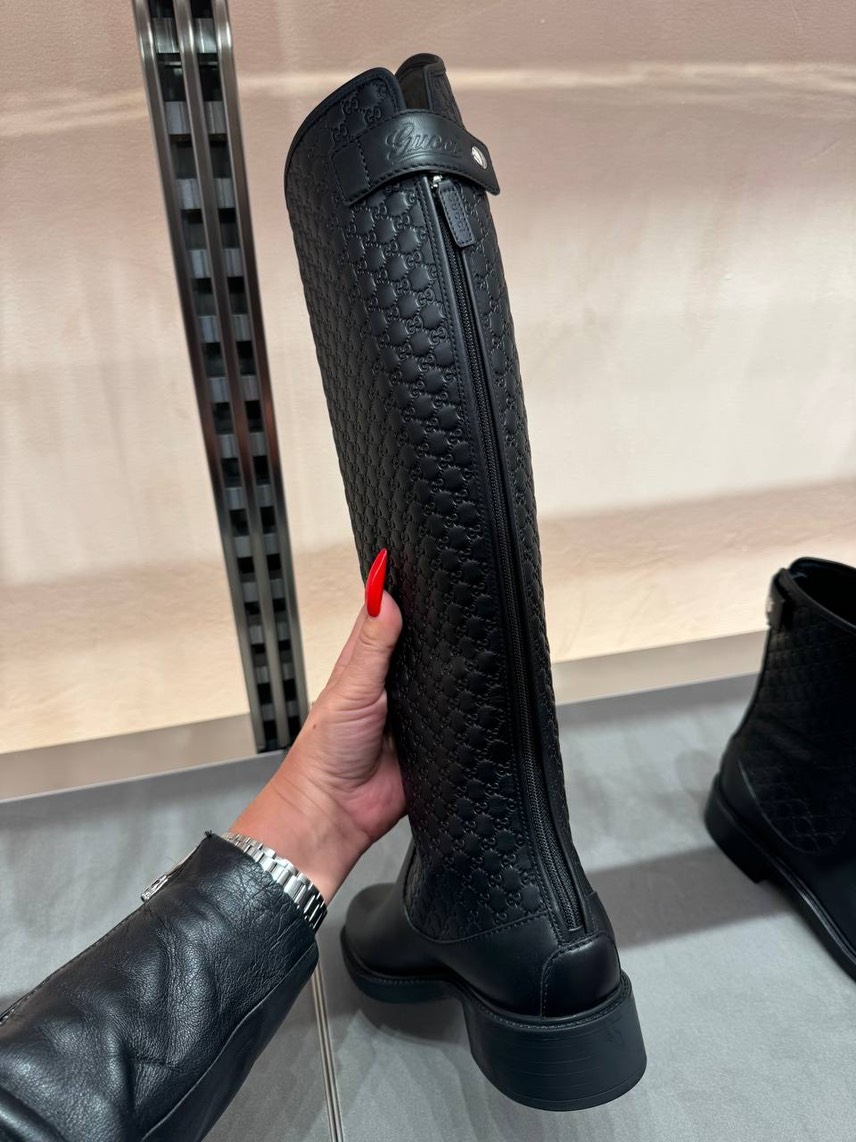 GUCCI Boots side view - Women's luxury Shoes