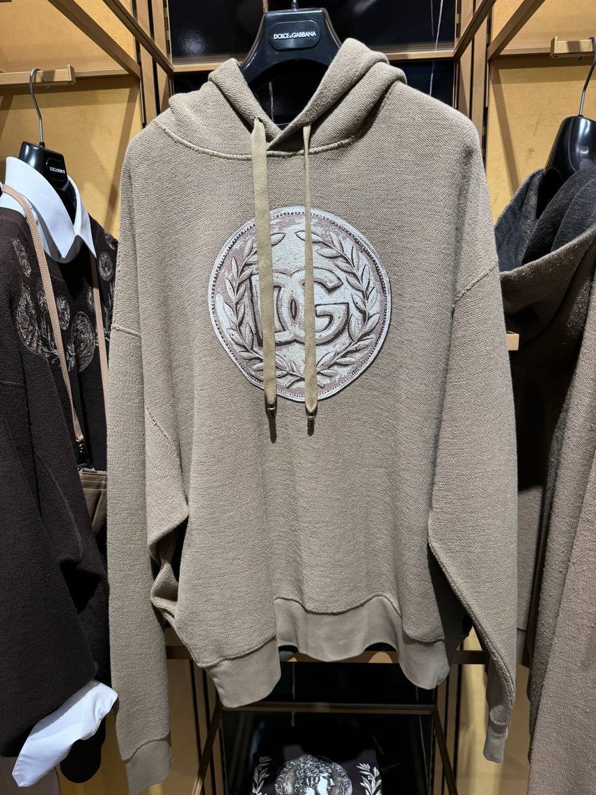 DOLCE & GABBANA Hoodies front view - Men's luxury Clothes