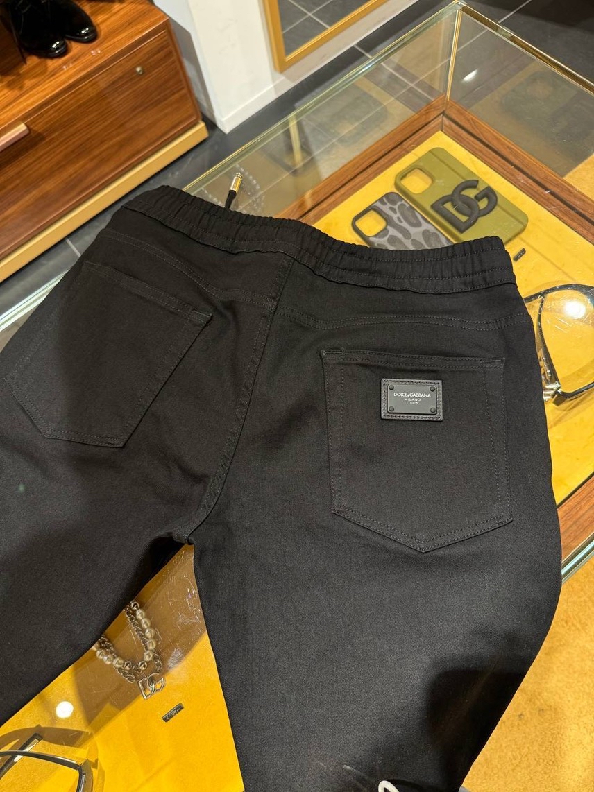 DOLCE & GABBANA Denim side view - Men's luxury Clothes