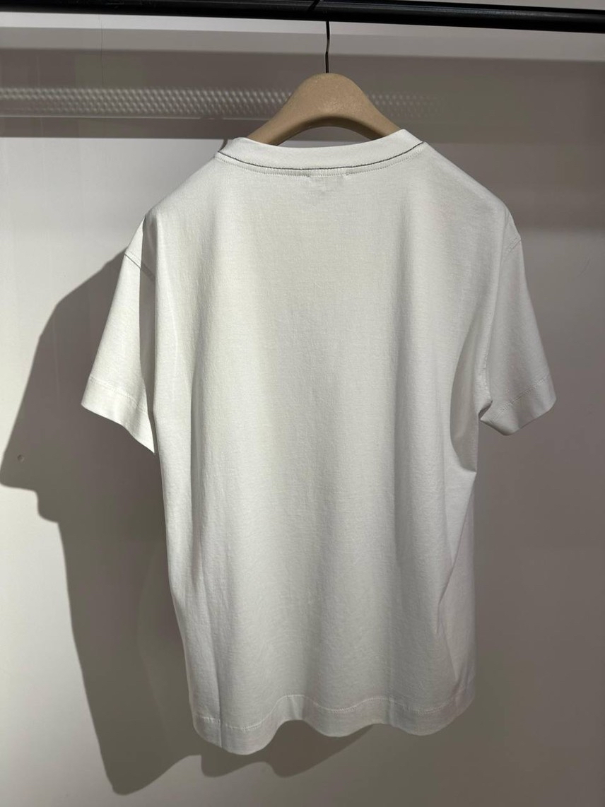 BRUNELLO CUCINELLI T-shirt and Polo side view - Women's luxury Clothes