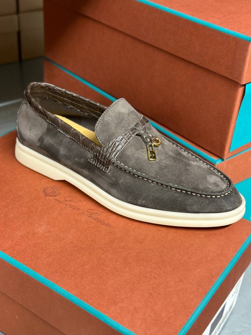 LORO PIANA Moccasins front view - Women's luxury Shoes