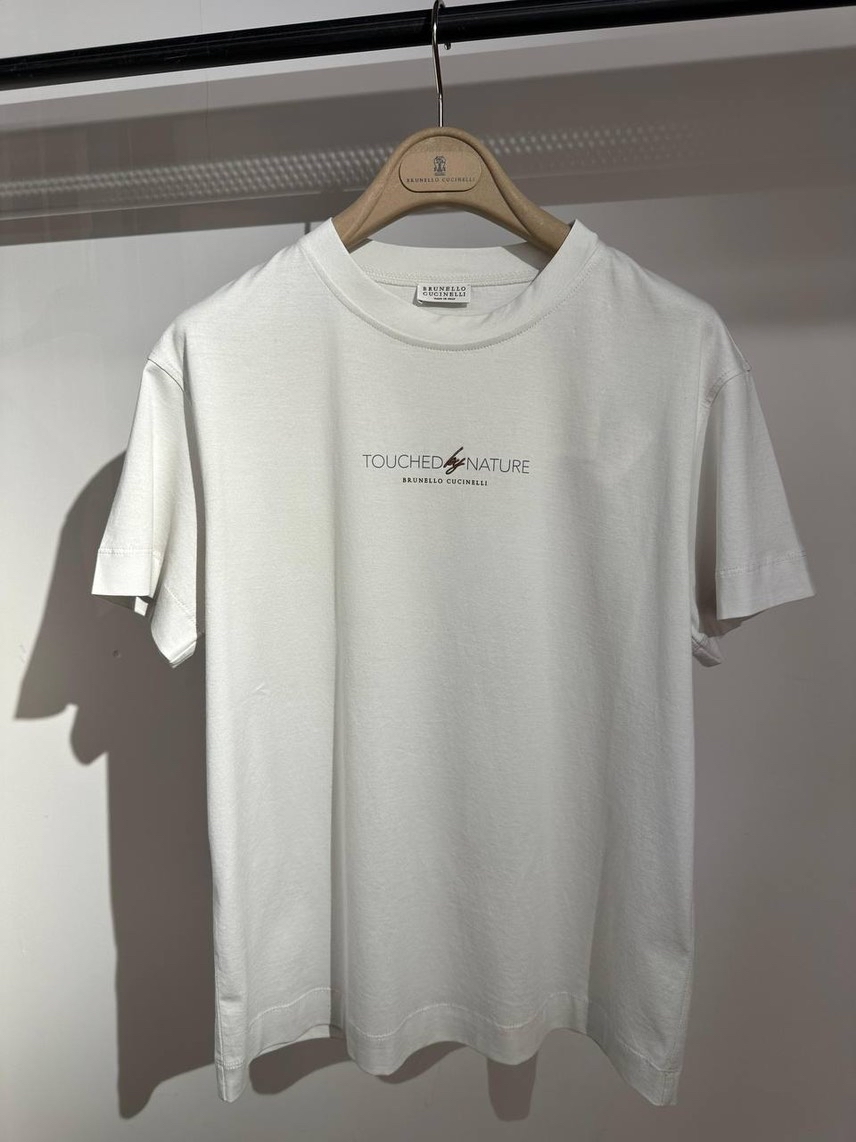 BRUNELLO CUCINELLI T-shirt and Polo front view - Women's luxury Clothes