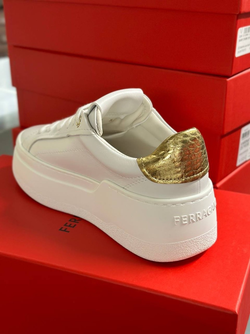 SALVATORE FERRAGAMO Sneakers side view - Women's luxury Shoes