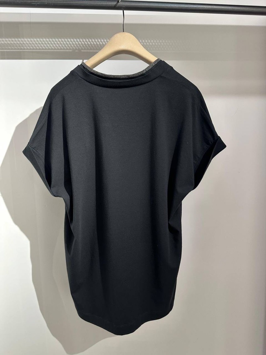 BRUNELLO CUCINELLI T-shirt and Polo side view - Women's luxury Clothes