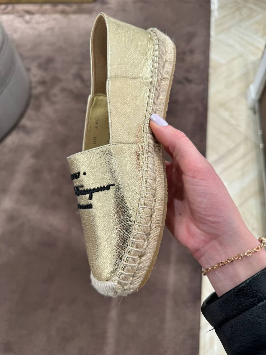 SALVATORE FERRAGAMO Espadrilles side view - Women's luxury Shoes