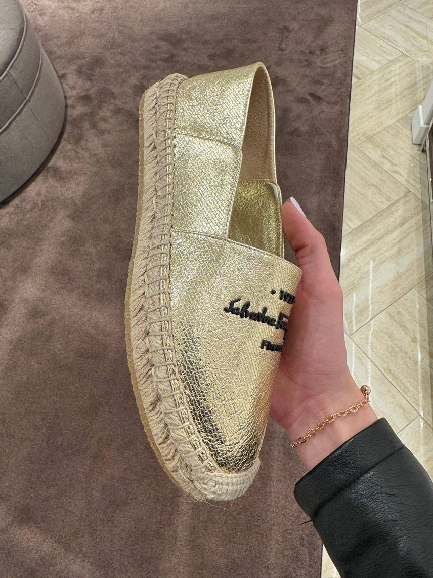 SALVATORE FERRAGAMO Espadrilles front view - Women's luxury Shoes