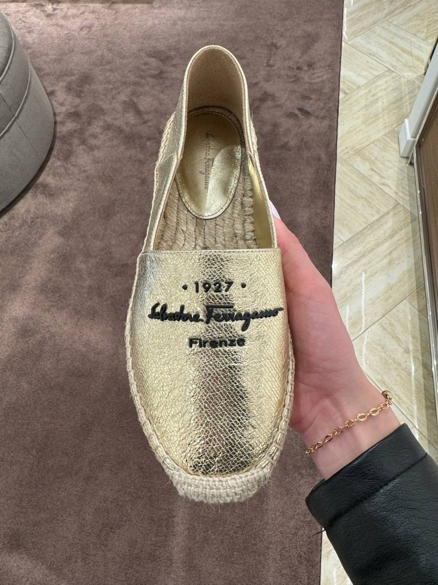 SALVATORE FERRAGAMO Espadrilles side view - Women's luxury Shoes