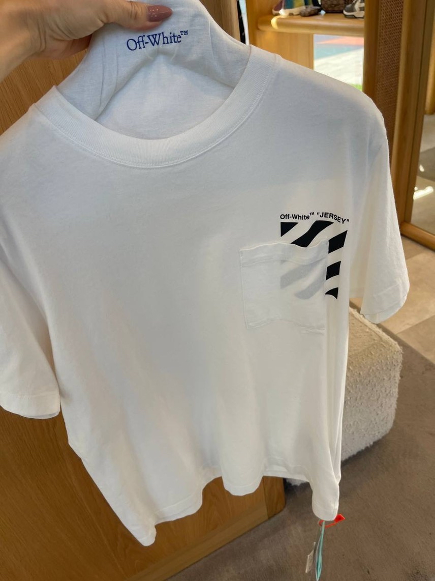 OFF-WHITE T-shirt and Polo front view - Men's luxury Clothes