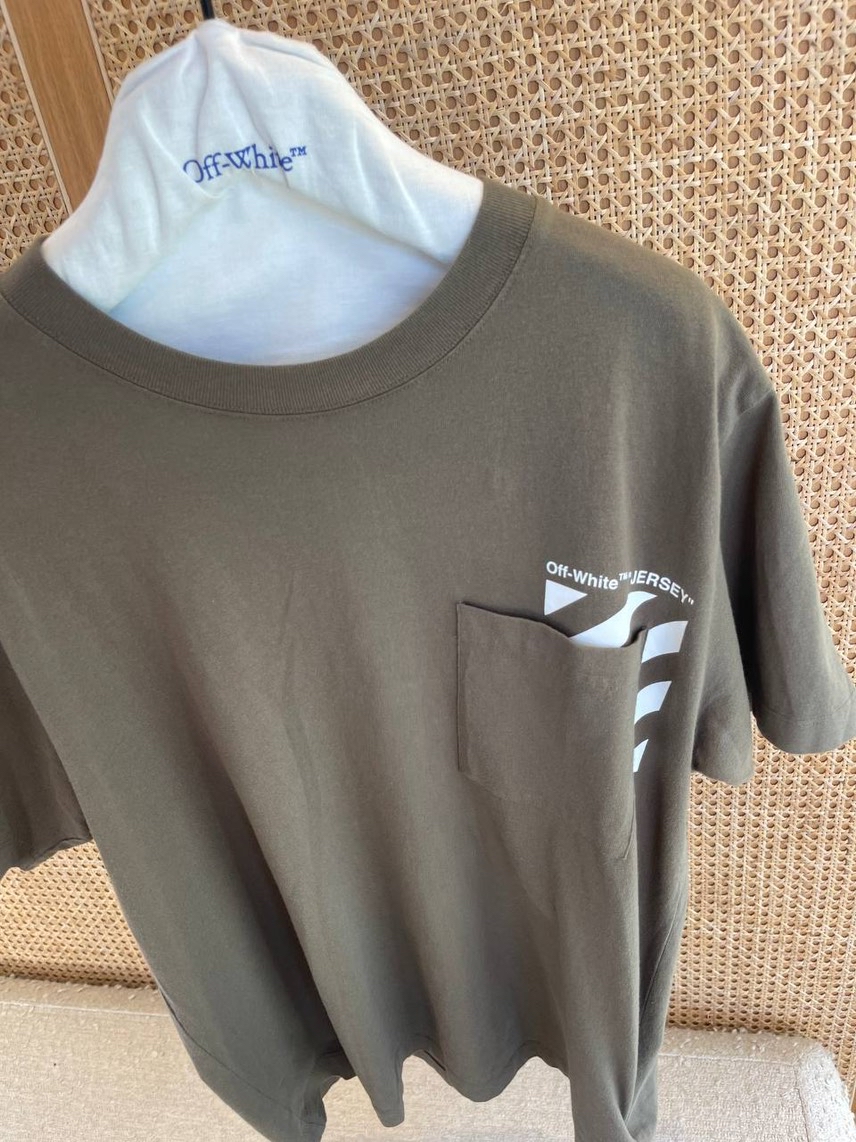 OFF-WHITE T-shirt and Polo side view - Men's luxury Clothes