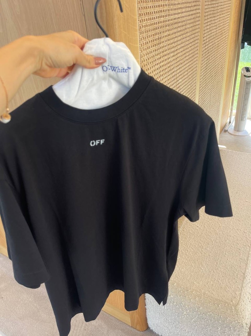 OFF-WHITE T-shirt and Polo side view - Men's luxury Clothes