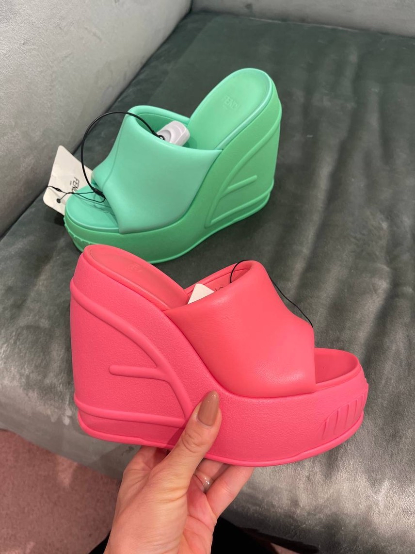 FENDI Sandals front view - Women's luxury Shoes