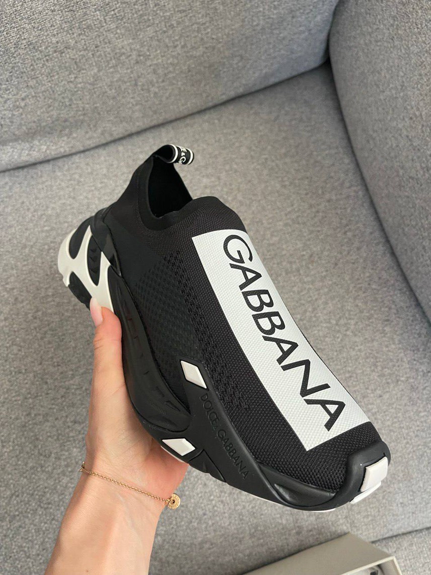 DOLCE & GABBANA Sneakers side view - Men's luxury Shoes