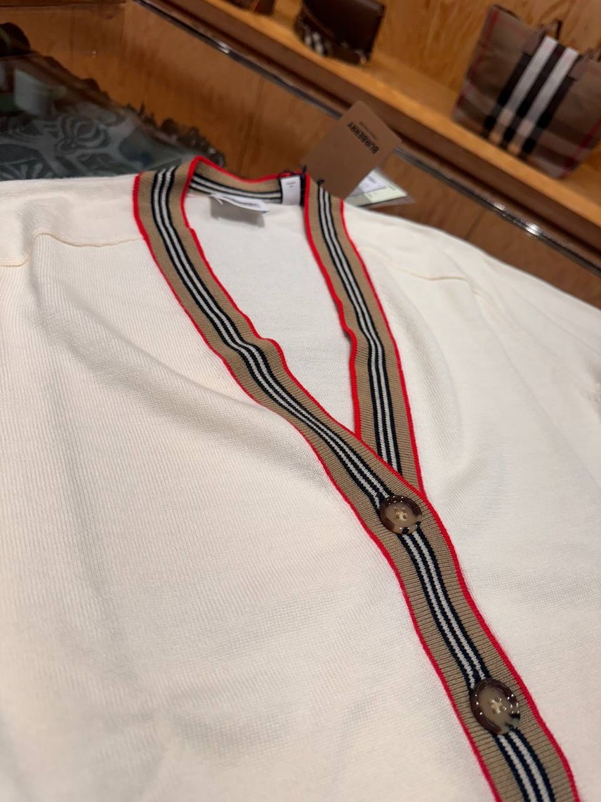 BURBERRY Cardigans side view - Women's luxury Clothes