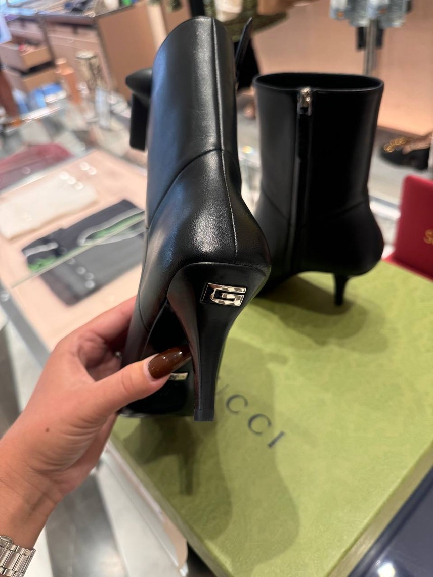 GUCCI Boots side view - Women's luxury Shoes