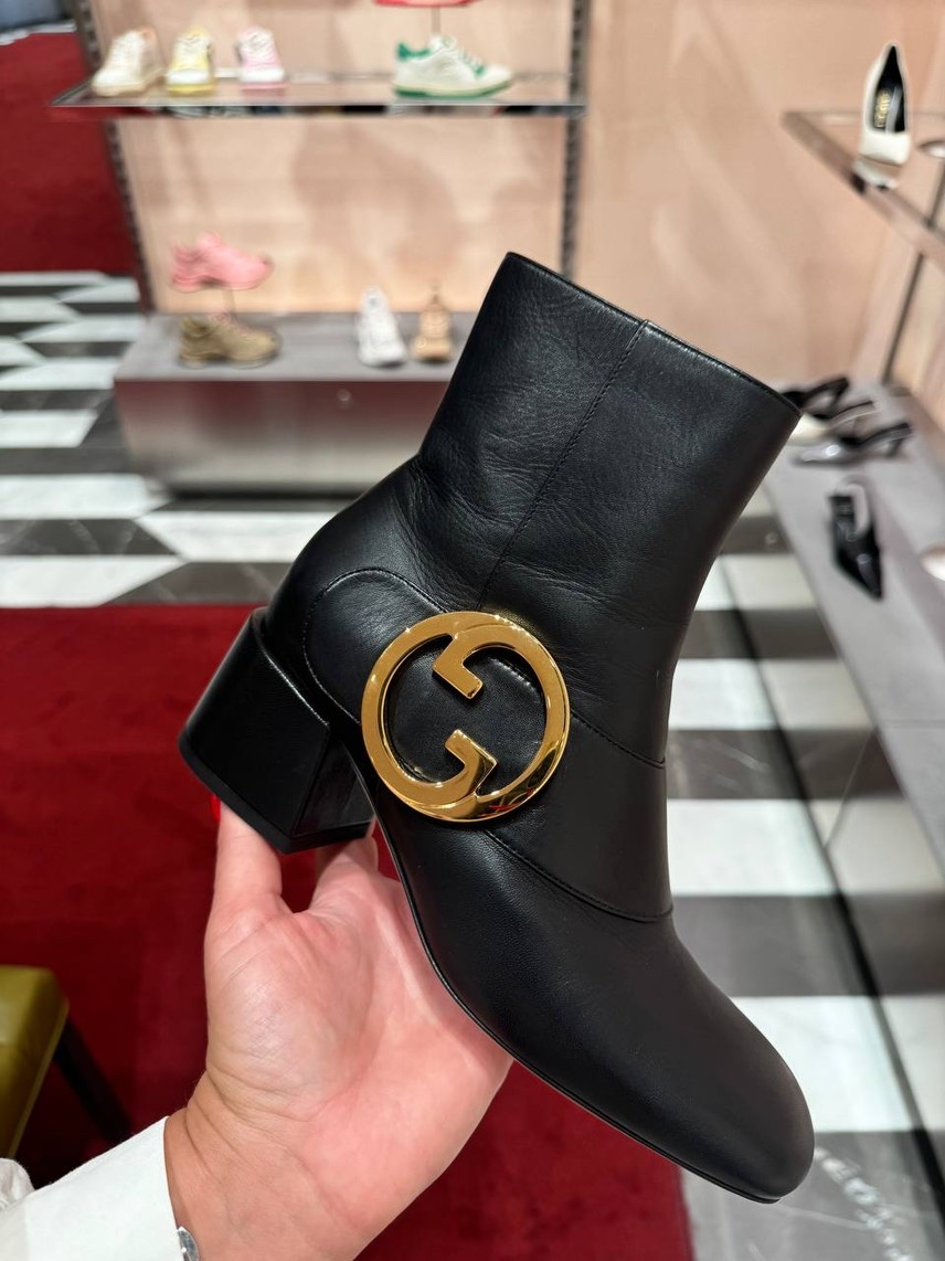 GUCCI Boots front view - Women's luxury Shoes