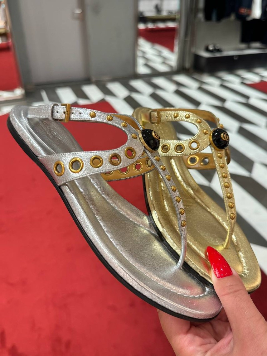 GUCCI Sandals front view - Women's luxury Shoes
